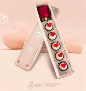 Jango Embalagens ROSE Box For Brigadeiros code 1953 (10 Pack)  Jango Embalagens ROSE Box For Brigadeiros code 1953 (10 Pack)