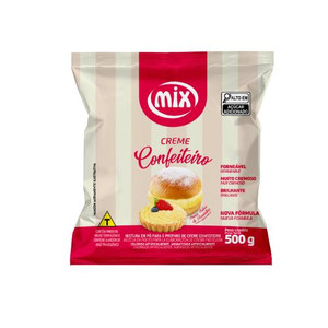 Mix Pastry Cream – Vanilla - Creme de Confeiteiro – Baunilha (500g)  MIX 