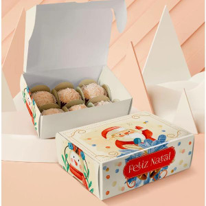 Jango Embalagens Caixa Uniao 6 doces 