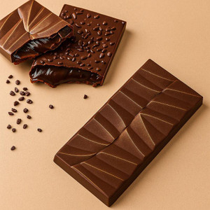 BWB Molds Dunes Chocolate Bar  (Code 10624) 200 grams 