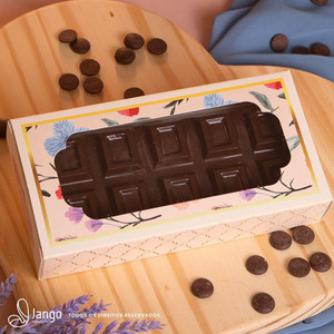 Jango Embalagens 10 Pack - Box for chocolate bar CARINHO 150 GR(CODE 3192 ) 