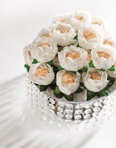 Forminhas Boston Bella Flower Truffle Wrapper ( 40 flowers per box ) Forminhas Boston Bella Flower Truffle Wrapper ( 40 flowers per box )