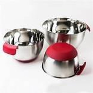 YinPack Stainless Steel Mixing Bowls | Silicone Handle And Non-Slip Bottoms Bowls (See Options )  YinPack Stainless Steel Mixing Bowls | Silicone Handle And Non-Slip Bottoms Bowls (See Options )