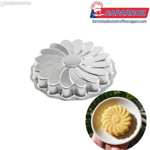 Caparroz (Code 0799 ) Mini Sunflower Baking Pan (6 Pack ) | 7cm X 2cm   Caparroz (Code 0799 ) Mini Sunflower Baking Pan (6 Pack ) | 7cm X 2cm
