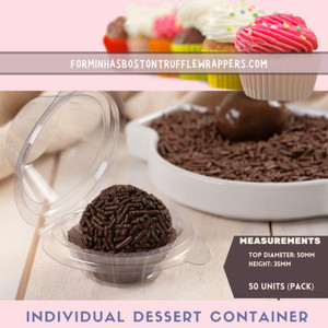 YinPack Single Serving/Individual Dessert Container - Clear Plastic - BPA-Free  YinPack Single Serving/Individual Dessert Container - Clear Plastic - BPA-Free