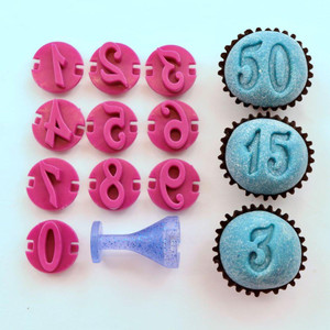 O Carimbinho CLASSIC NUMBERS Kit - Stamps For Brigadeiros And Desserts  O Carimbinho CLASSIC NUMBERS Kit - Stamps For Brigadeiros And Desserts