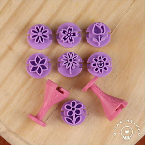 O Carimbinho FLOWERS Kit - Stamps For Brigadeiros ; Desserts (9 Pieces) O Carimbinho FLOWERS Kit - Stamps For Brigadeiros ; Desserts (9 Pieces)