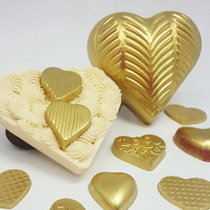BWB Molds Feathered Design-Breakable Heart (Code 9396) 200g BWB Molds Feathered Design-Breakable Heart (Code 9396) 200g