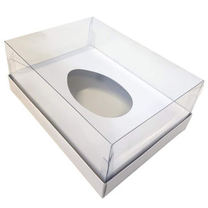 Decora Doces 10 Pack Easter Filled Egg Box White (250g |350g) 2 Options  Decora Doces 10 Pack Easter Filled Egg Box White (250g |350g) 2 Options