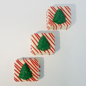 BWB Molds Christmas Mold | Small Christmas Tree Apliqué, Bonbon (Code 175)one-part Mold 