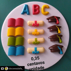 BWB Molds Mini Graduation Decor (Code 1379) one-part Mold 