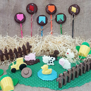 BWB Molds Farm Animals  (Code 9291)one-part Mold  BWB Molds Farm Animals  (Code 9291)one-part Mold