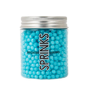 Sprinks Cachous Pearl Beads LIGHT BLUE (85g) 4mm - by Sprinks Sprinks Cachous Pearl Beads LIGHT BLUE (85g) 4mm - by Sprinks