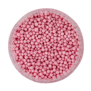 Sprinks PASTEL PINK Nonpareils (65g) - by Sprinks Sprinks PASTEL PINK Nonpareils (65g) - by Sprinks