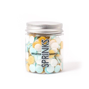 Sprinks BLUE, WHITE & GOLD Wafer Decorations(9g) - by Sprinks Sprinks BLUE, WHITE & GOLD Wafer Decorations(9g) - by Sprinks