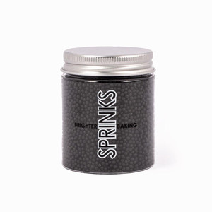Sprinks Nonpareils BLACK  (75g)   - by Sprinks 