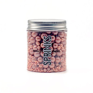 Sprinks ROSE GOLD BUBBLE BUBBLE Sprinkles (75g) - by Sprinks Sprinks ROSE GOLD BUBBLE BUBBLE Sprinkles (75g) - by Sprinks