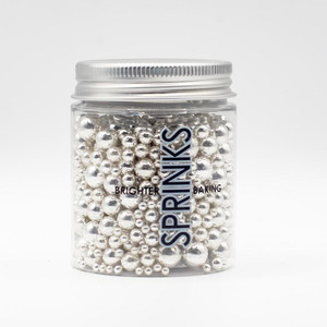 Sprinks SILVER BUBBLE BUBBLE Sprinkles (75g) - by Sprinks Sprinks SILVER BUBBLE BUBBLE Sprinkles (75g) - by Sprinks