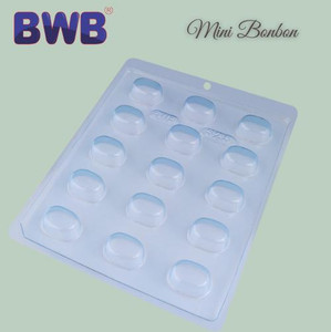 BWB Molds Mini Bonbons | Oval Design Bonbon Mold (Code 325 and 415) BWB Molds Mini Bonbons | Oval Design Bonbon Mold (Code 325 and 415)