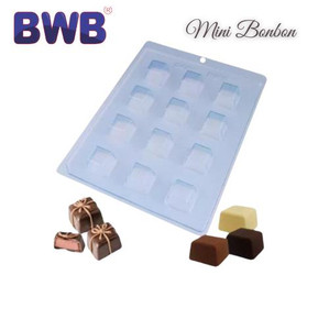 BWB Molds Mini Bonbons | Medium Square Bonbon Mold (Code 9461) BWB Molds Mini Bonbons | Medium Square Bonbon Mold (Code 9461)