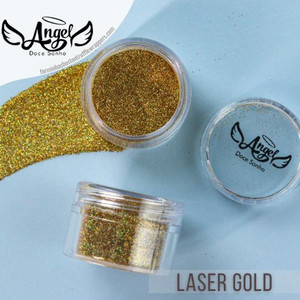 Angel Sonho Laser Gold - Ouro Laser- Angel Sonho - Glitter Decorative Powder | 8g Angel Sonho Laser Gold - Ouro Laser- Angel Sonho - Glitter Decorative Powder | 8g
