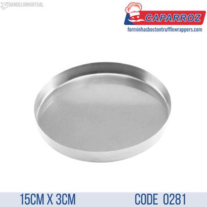  Caparroz (Code 0281)  Savory Pie  Round Flat Baking Pan (15cm X 3cm) 