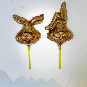 BWB Molds Bunny Head  Lollipop ( Code 14) ONE PART MOLD 