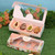 Jango Embalagens 10 Pack  Easter Egg Box  |4x50g With Acetate Lid(VILA ENCATADA 5508) 