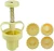 DOCINHOS Blue Star  Ejector Stamp Ejector Kit with 1 Ejector and 4 Markers