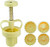 Bluestar Docinhos  Ejector Max - Stamp  with 1 Ejector and 4 Markers (Code 412413) 