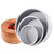 Deep Round Straight Sided Aluminum Cake Pan -  Sizes  (4",6",7",8",9",10", 12" Inches)   Deep Round Straight Sided Aluminum Cake Pan -  Sizes  (4",6",7",8",9",10", 12" Inches)