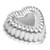 Caparroz (Code 0899| 1254)  Forma Ballerine Coração Decorada   Caparroz (Code 0899| 1254)  Forma Ballerine Coração Decorada