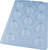 BWB Molds Bonbons| Truffle Semi Professional, BWB 3 Parts Mold   - Code ( 40| 41| 813)MOLDE COM SILICONE 
