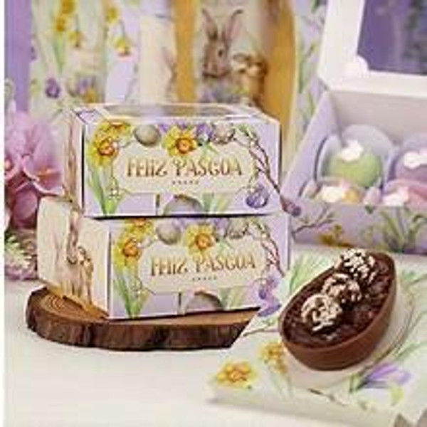 Jango Embalagens 10 pack Spoonable Easter Box for 50g FLORESCER   (Code 3721) 