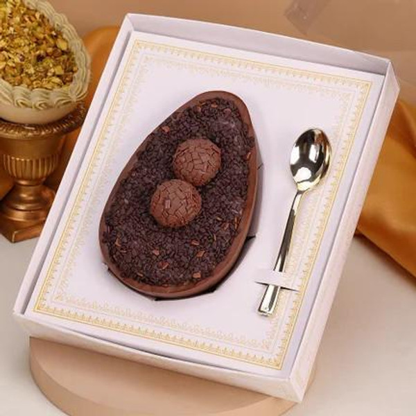 Jango Embalagens 10 pack Spoonable Easter Box for 250/350/500GR | With Acetate Lid with Handle optional (DOCURA  Code 4551 ) 