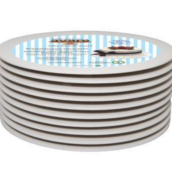 Avaré Cakeboards Avare Cakeboards White Circular MDF Cake Board (9mm) ) UNFOOTED (5 Pack) 