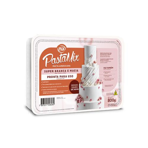 Mix PastaMix White – Ready-to-Use Fondant Icing – Pasta Mix -(800g) MIX 