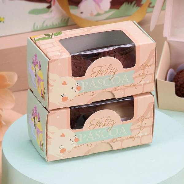 10 Pack  2 Brigadeiros Box - Truffle -Bonbon Box 4646 DELICADEZA