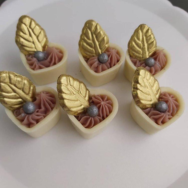 BWB Molds Truffle Mold | Bonbon  Molds-heart cup  Code 240 