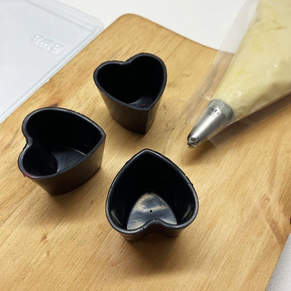 BWB Molds BWB Dessert | Mousse  Cups For Pastries  Tall heart cup code-9685 