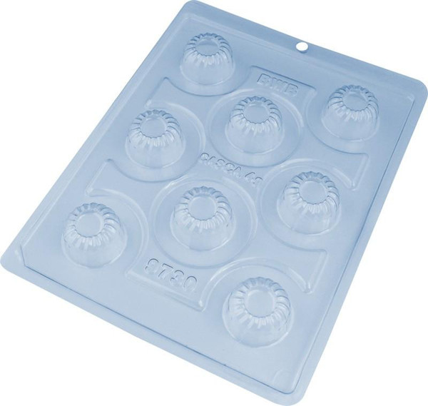 BWB Molds DETAILED TRUFFLE/ BOMBOM PUDIM DETALHADO(Code 9730) 