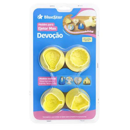Bluestar Cristao Ejector Mold (4Pc)  by Blue Star (Code 413915) PLUNGER INCLUDED 