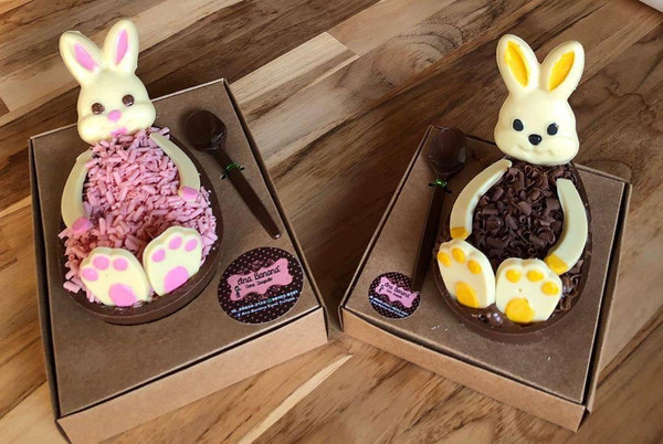 BWB Molds Easter Bunny Parts For Easter Egg (Code 9861) 