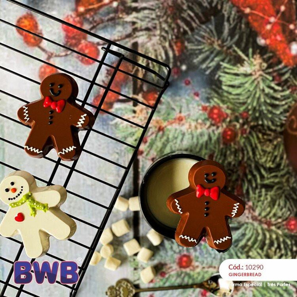 BWB Molds Christmas Mold | Gingerbread Man  (Code 10290) 