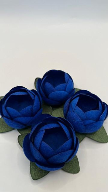 Forminhas Boston Camelias  in Fabric Truffle Wrappers (25 pack) 