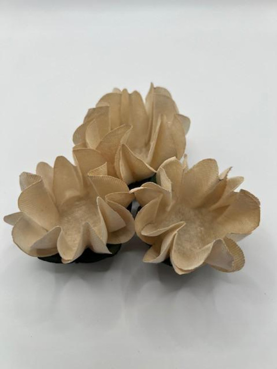 Forminhas Boston Pumpkin Flower  Fabric Truffle Wrappers (25 pack) 