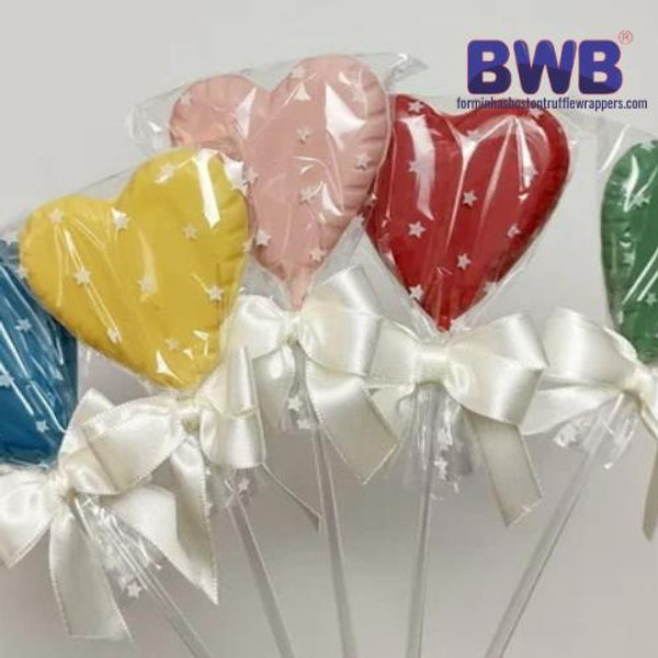 BWB Molds Mini Heart Lollipop ( Code 263) ONE PART MOLD 