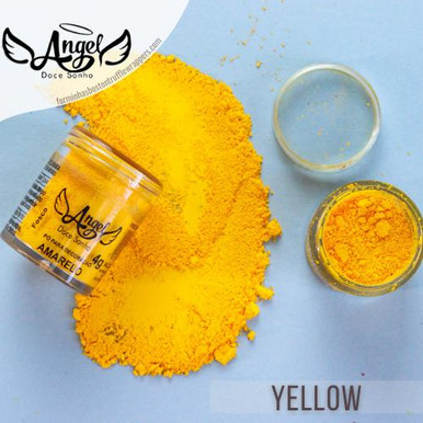 Powder Food Coloring For Baking (Yellow ) 4 grams (Angel Sonho )