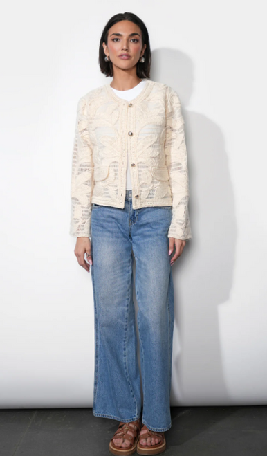 Sutton Crochet Cardigan