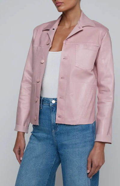 Janelle Slim Raw Jacket
